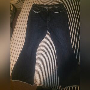 Judy Blue 22 W WIDE LEG JEANS